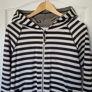 LULULEMON Rolling With My Omies Striped Hoodie | size 4